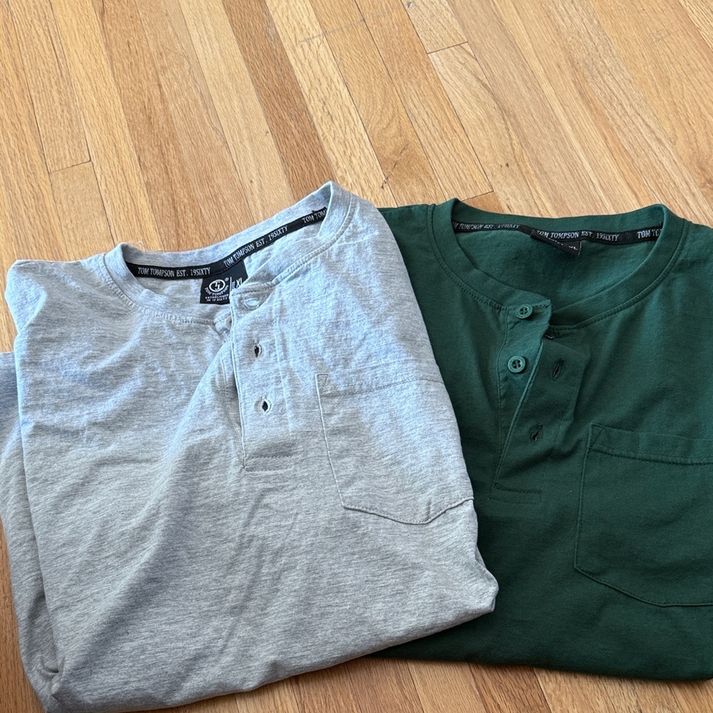 Men's Short Sleeve Henley Shirts - Gray & Green

Loc 3D

Bundle and save